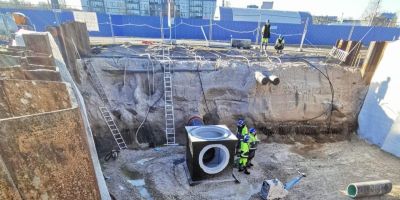 Pillar Contractor būvē jaunas ielas New Hanza teritorijā