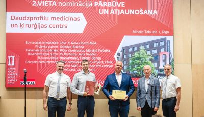 Pillar Contractor receives awards in the “Best Building in Latvia” competition