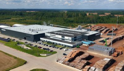 Atklāta Pillar Contractor projektētā un būvētā AmberBirch ražotne